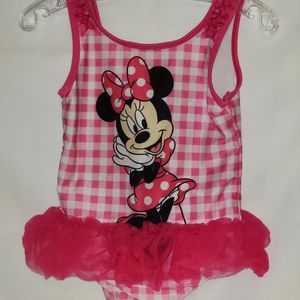 Minnie Mouse One Piece Swim